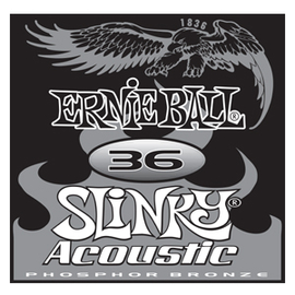 Струна для акустических гитар ERNIE BALL .036 Slinky Acoustic P01836, фото 